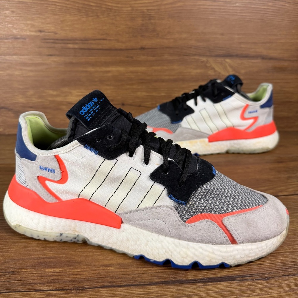 Adidas Nite Jogger ‘Solar‎ Red’ EF8718 Sneakers Men’s Size 11 Shoes